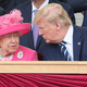 Queen Elizabeth II and US President, Donald Trump attend the D-day 75 Commemorations on June 05, 2019 in Portsmouth, England.